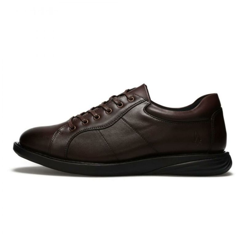 ハッシュパピー メンズ カジュアルシューズ レザースニーカー Hush Puppies m-7129t