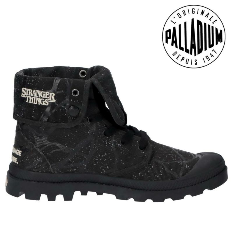 パラディウム メンズ カジュアルシューズ バギーホッパートンネル ブラック PALLADIUM 04625