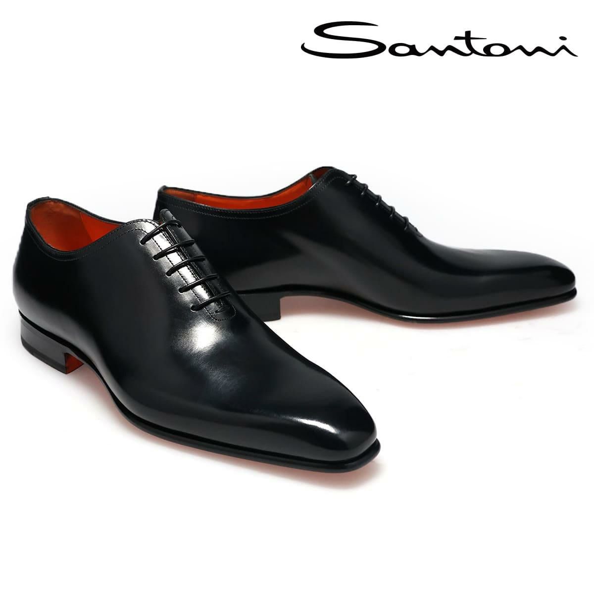 サントーニ メンズ ドレスシューズ PEDURA ホールカット イタリア製 Santoni 1170224321072