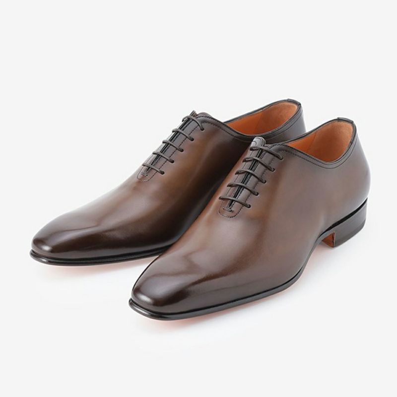 サントーニ メンズ ドレスシューズ PEDURA ホールカット イタリア製