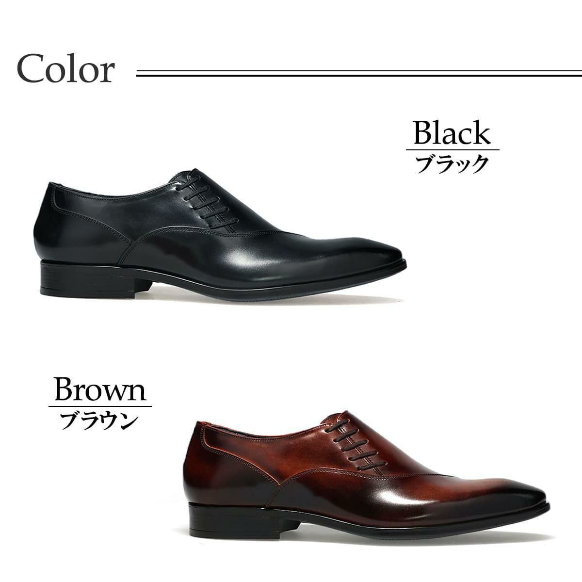 クインクラシコ メンズ ドレスシューズ サイドレース QueenClassico 34004　3