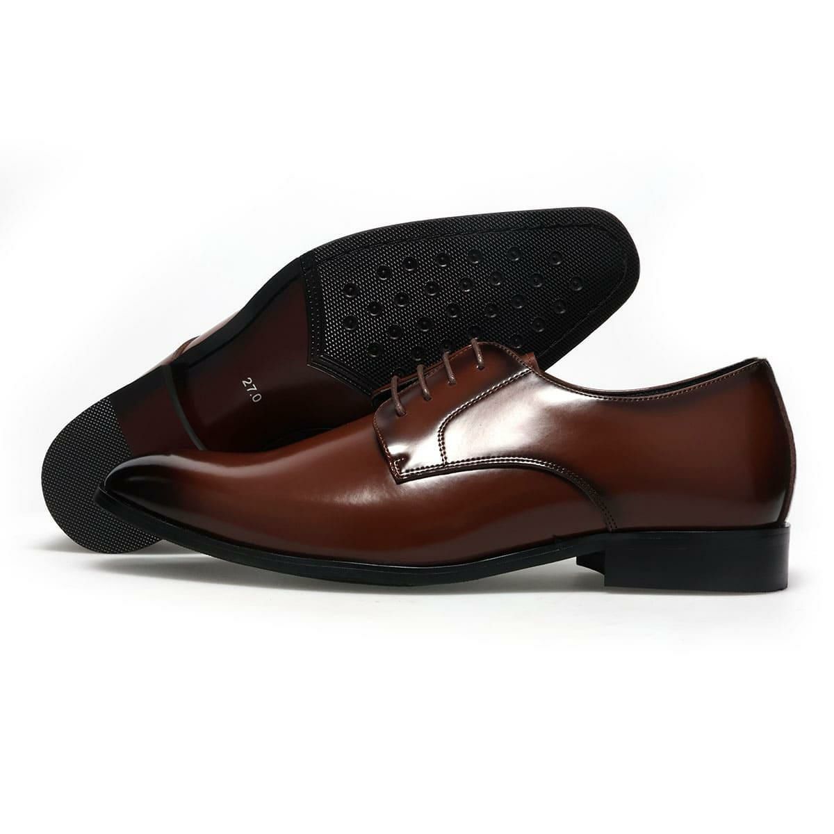 アリストプリモ メンズ ドレスシューズ 外羽根プレーントゥ 日本製 AristoPrimo a-8002