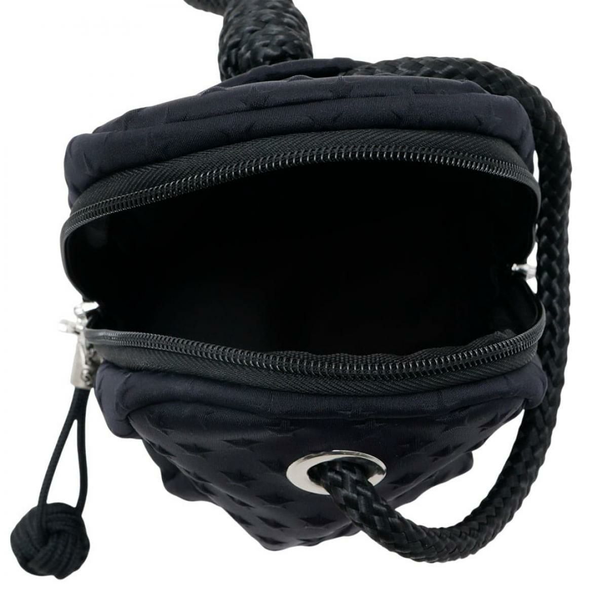 [レーク L4K3] レーク バッグ レオポーチ ブラック イタリア製 L4K3 leo-1000