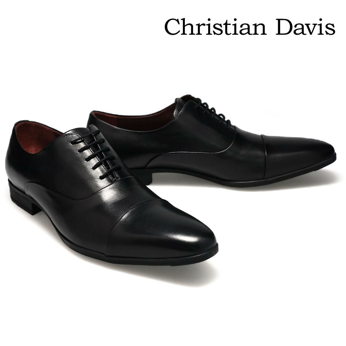 クリスチャン デイビス メンズ ドレスシューズ ストレートチップ Christian Davis cd4001 