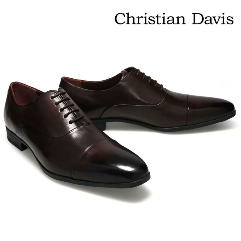 クリスチャン デイビス メンズ ドレスシューズ ストレートチップ Christian Davis cd4001 