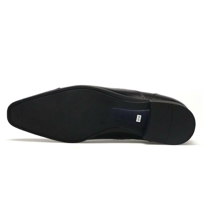 クリスチャン デイビス メンズ ドレスシューズ スリッポン ブラック Christian Davis cd4004