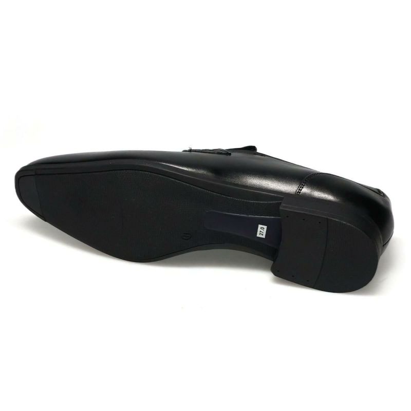 クリスチャン デイビス メンズ ドレスシューズ コインローファー ブラック ライトブラウン Christian Davis cd4005