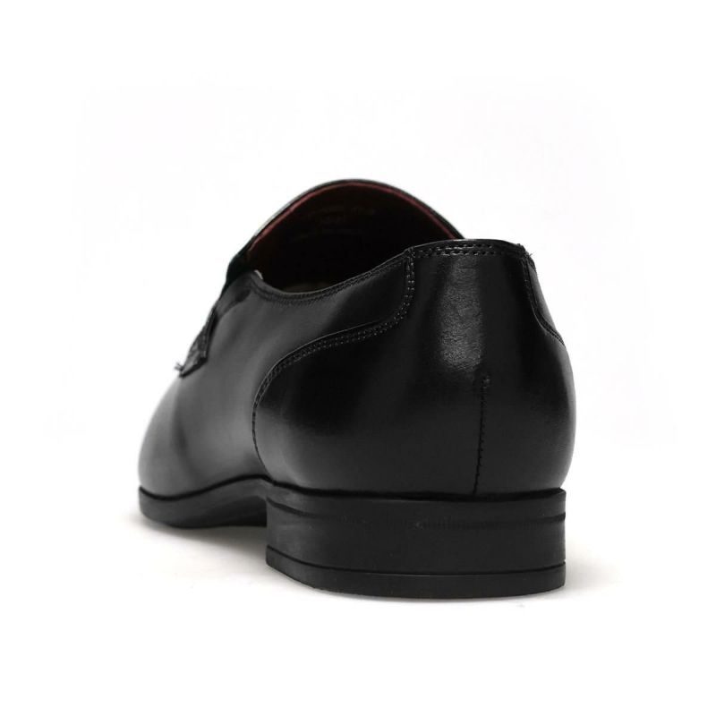 クリスチャン デイビス メンズ ドレスシューズ コインローファー ブラック ライトブラウン Christian Davis cd4005