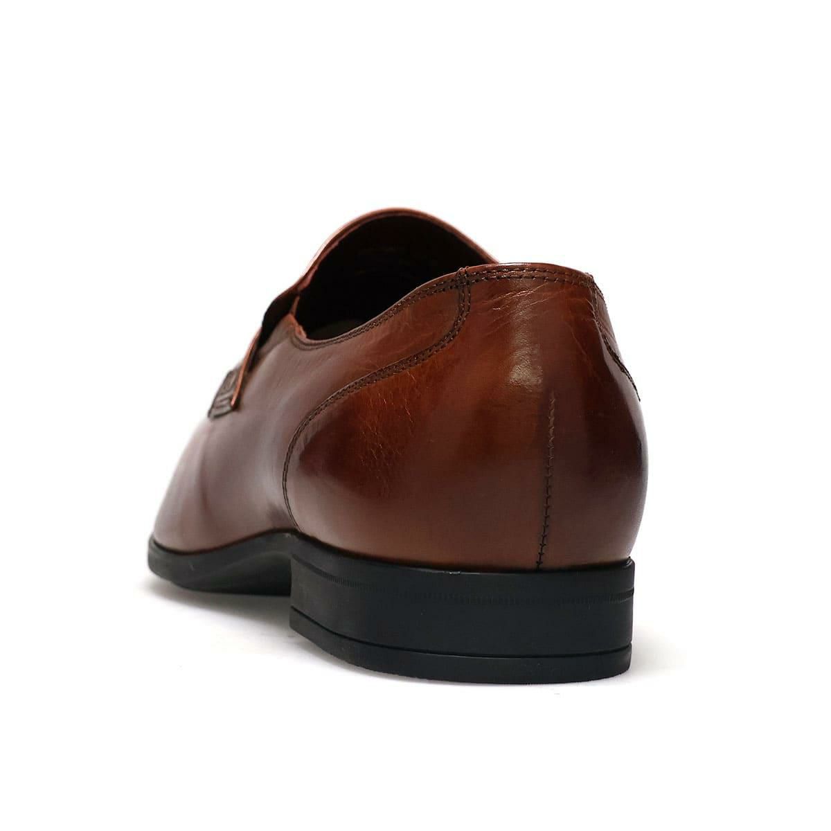 クリスチャン デイビス メンズ ドレスシューズ コインローファー ブラック ライトブラウン Christian Davis cd4005