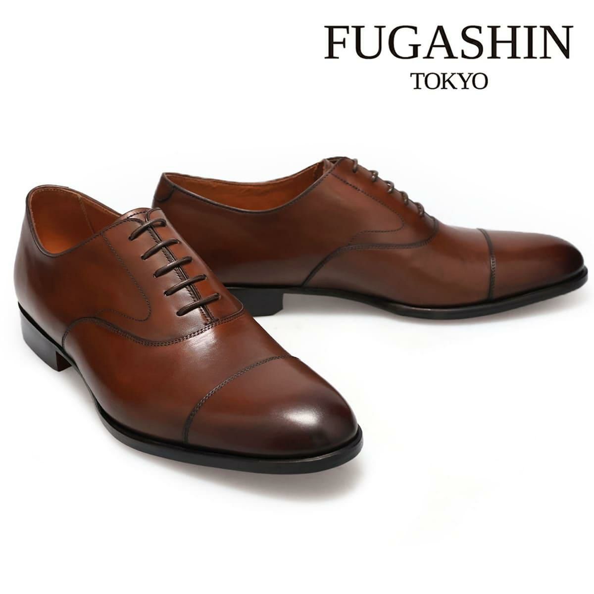 フウガシン メンズ ドレスシューズ キャップトゥ 日本製 FUGASHIN fdm4210