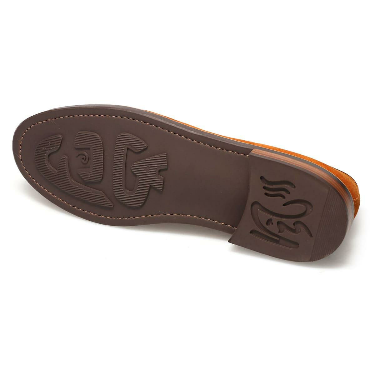 フウガシン メンズ ドレスシューズ 外羽根プレーントゥ ブラウンスエード 日本製 FUGASHIN sapporo