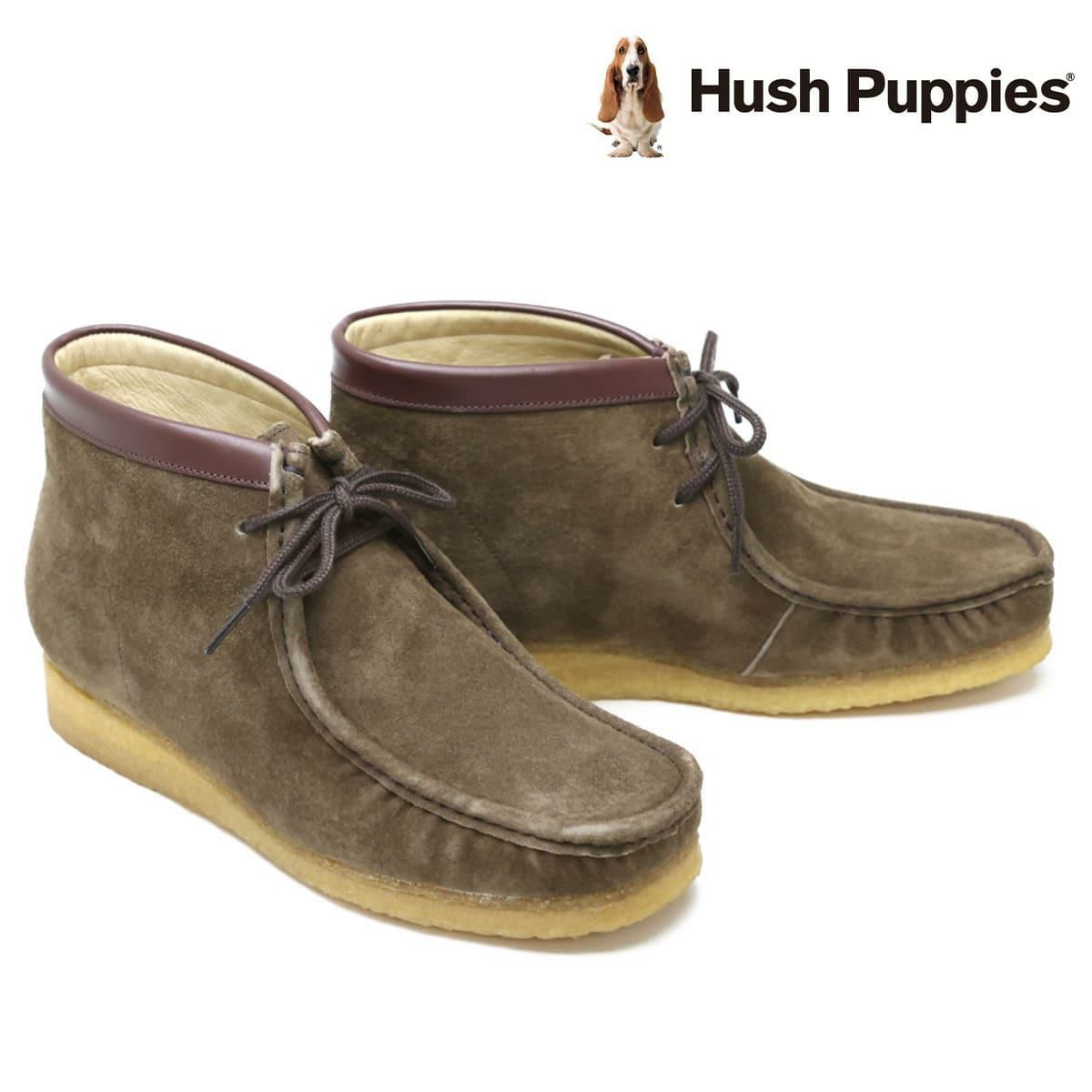 ハッシュパピー メンズ カジュアルシューズ ワラビーブーツ Hush Puppies m-342t