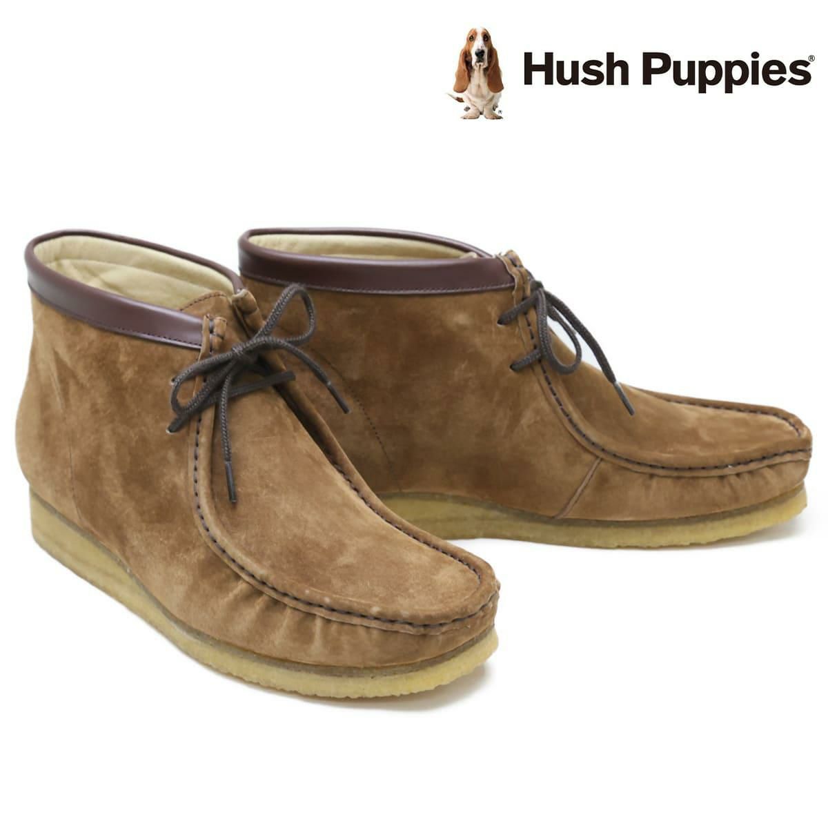 ハッシュパピー メンズ カジュアルシューズ ワラビーブーツ Hush Puppies m-342t