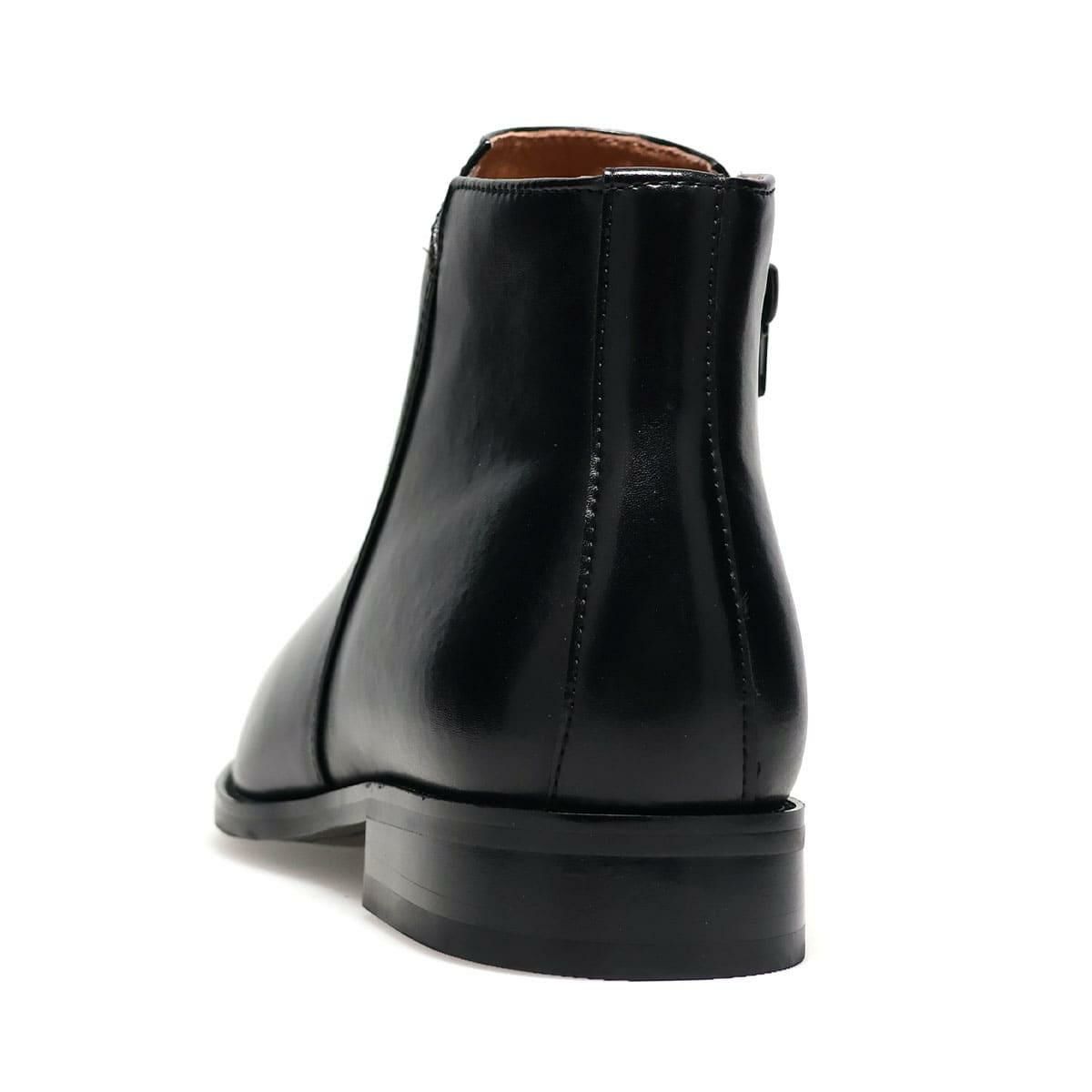 クインクラシコ メンズ ドレスシューズ サイドジップブーツ QueenClassico 6008-1