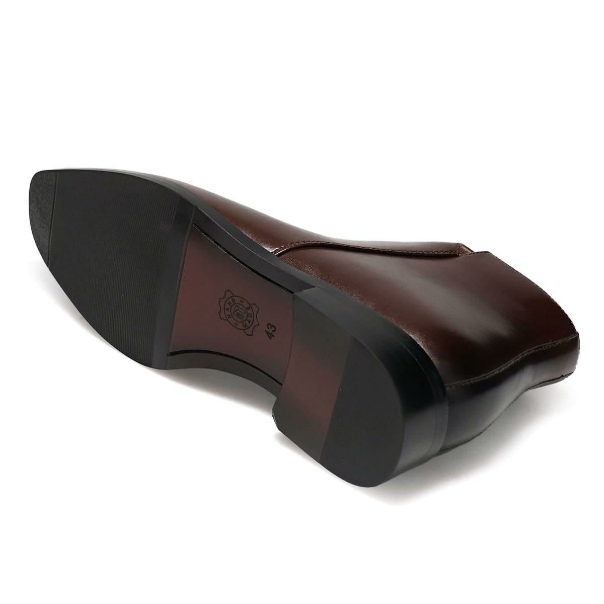 クインクラシコ メンズ ドレスシューズ サイドジップブーツ QueenClassico 6008-1