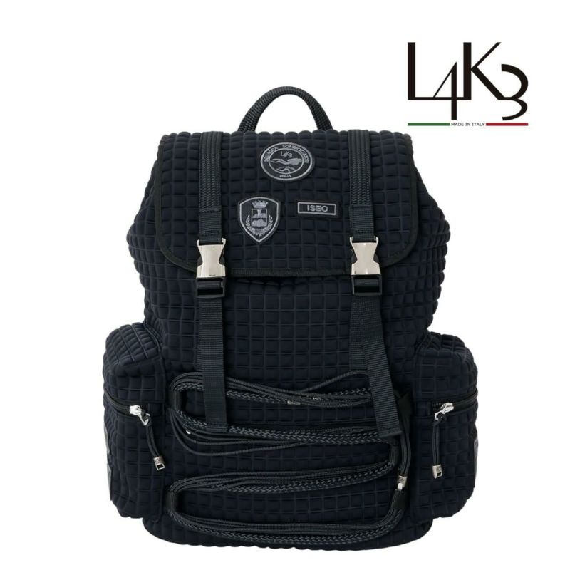  [レーク L4K3] バックパック ブラック イタリア製 L4K3 bpl-1002pa