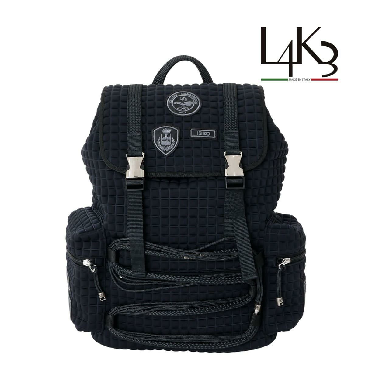  [レーク L4K3] バックパック ブラック イタリア製 L4K3 bpl-1002pa