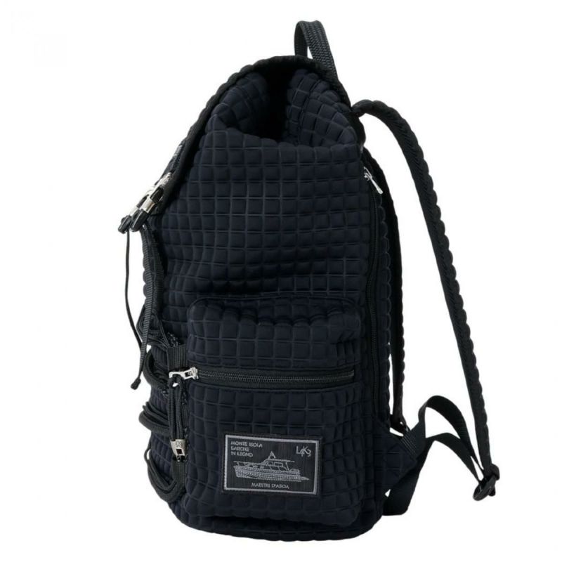  [レーク L4K3] バックパック ブラック イタリア製 L4K3 bpl-1002pa