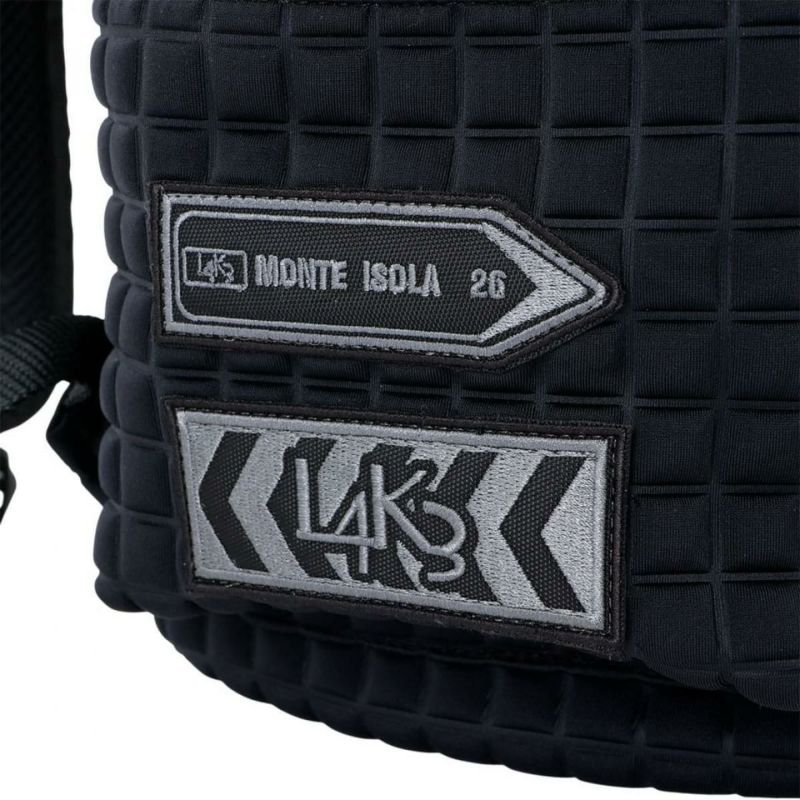  [レーク L4K3] バックパック ブラック イタリア製 L4K3 bpl-1002pa