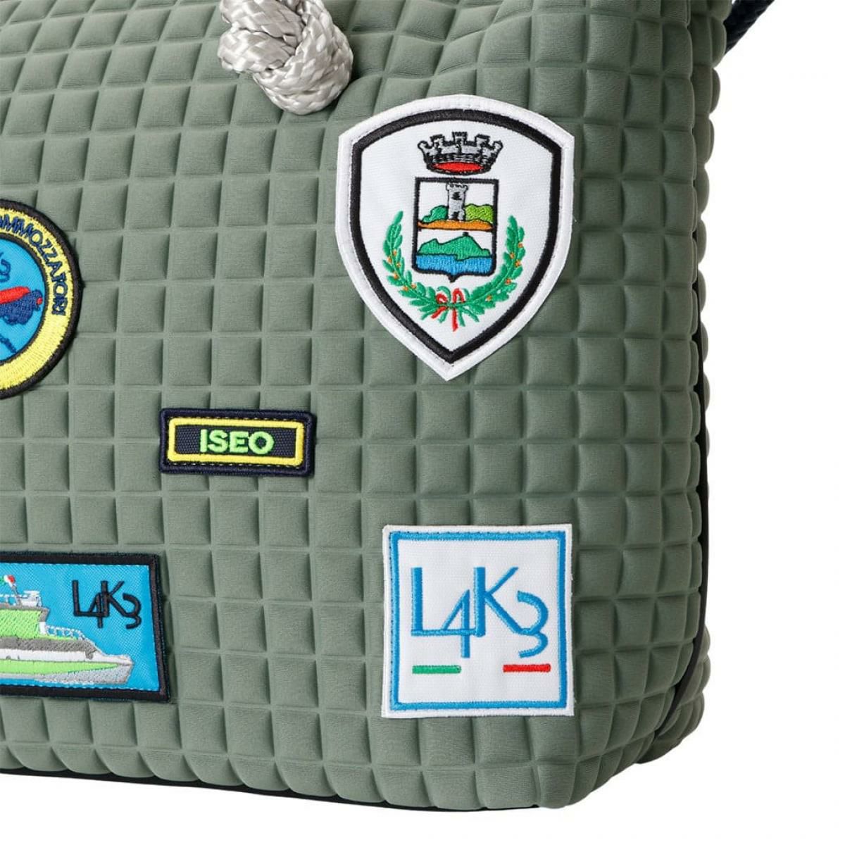  [レーク L4K3] バッグ クイーンレークミディアム アーミー イタリア製 L4K3 qld-1001pa