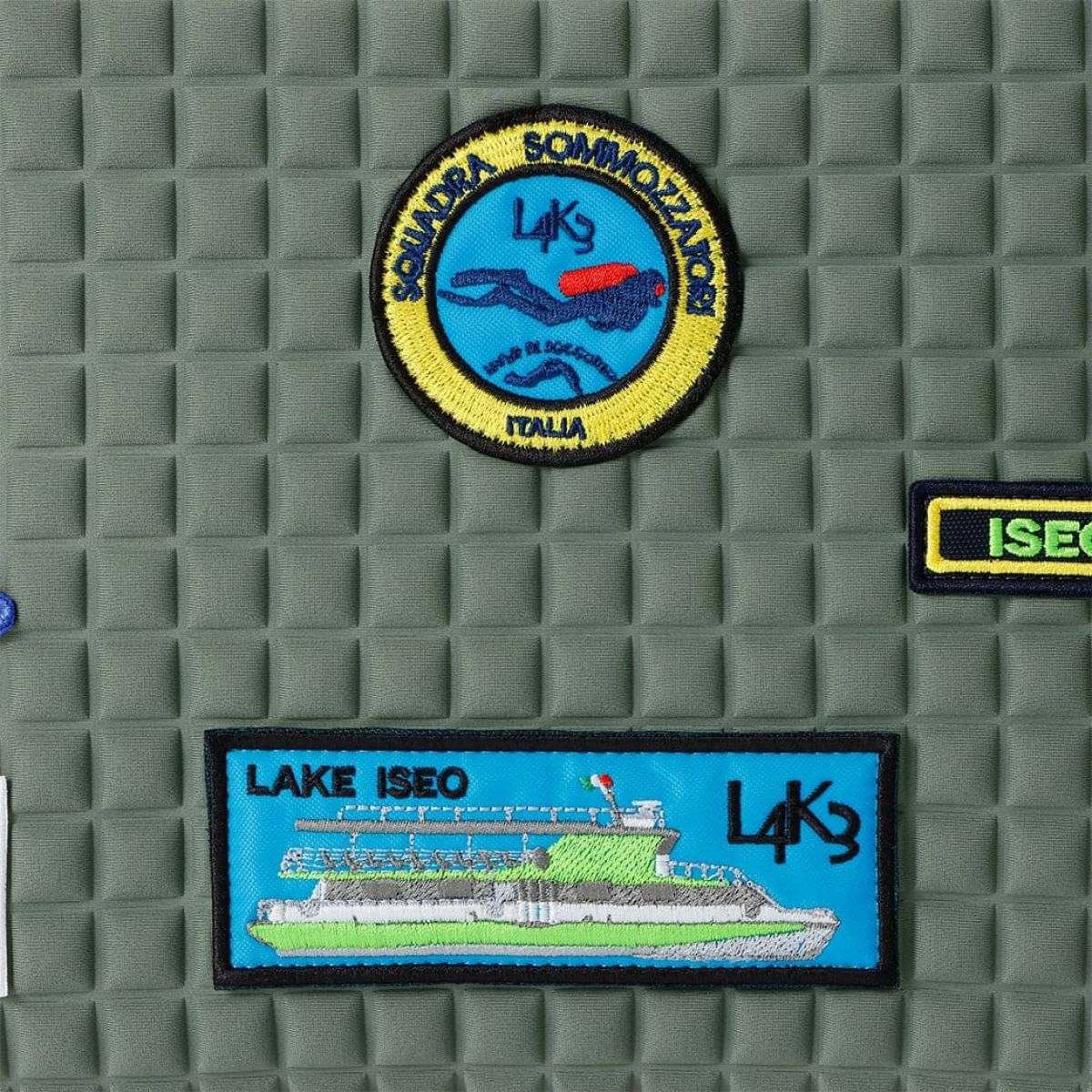  [レーク L4K3] バッグ クイーンレークミディアム アーミー イタリア製 L4K3 qld-1001pa