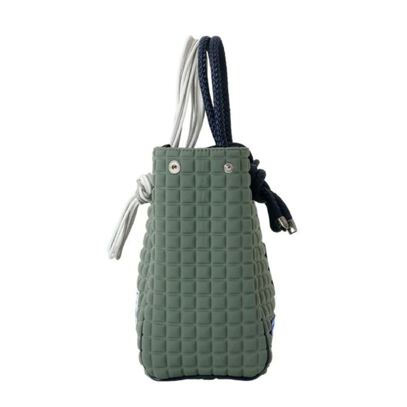 [レーク L4K3] バッグ クリートトートミニ アーミー イタリア製 L4K3 tom-1001pa