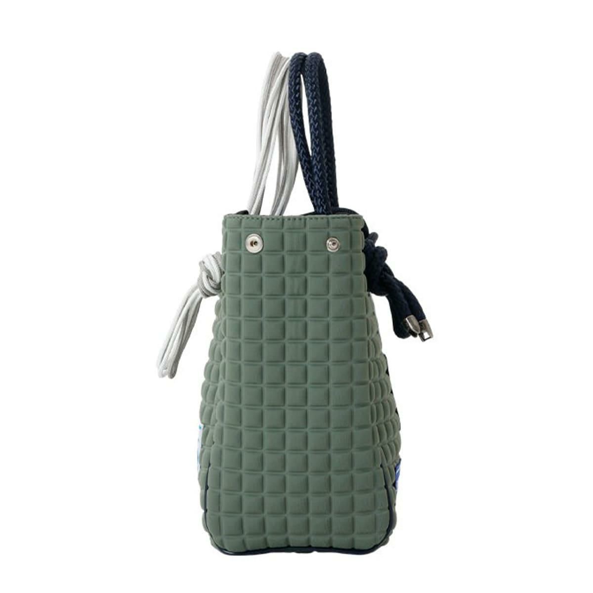 [レーク L4K3] バッグ クリートトートミニ アーミー イタリア製 L4K3 tom-1001pa