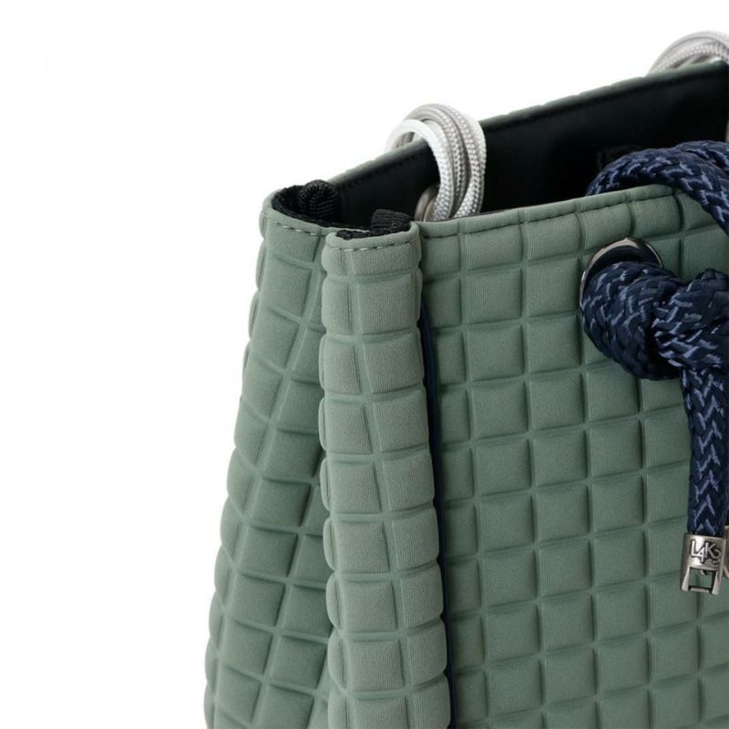 [レーク L4K3] バッグ クリートトートミニ アーミー イタリア製 L4K3 tom-1001pa