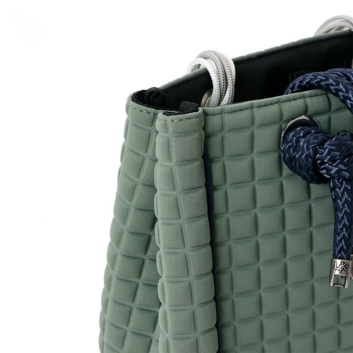 [レーク L4K3] バッグ クリートトートミニ アーミー イタリア製 L4K3 tom-1001pa