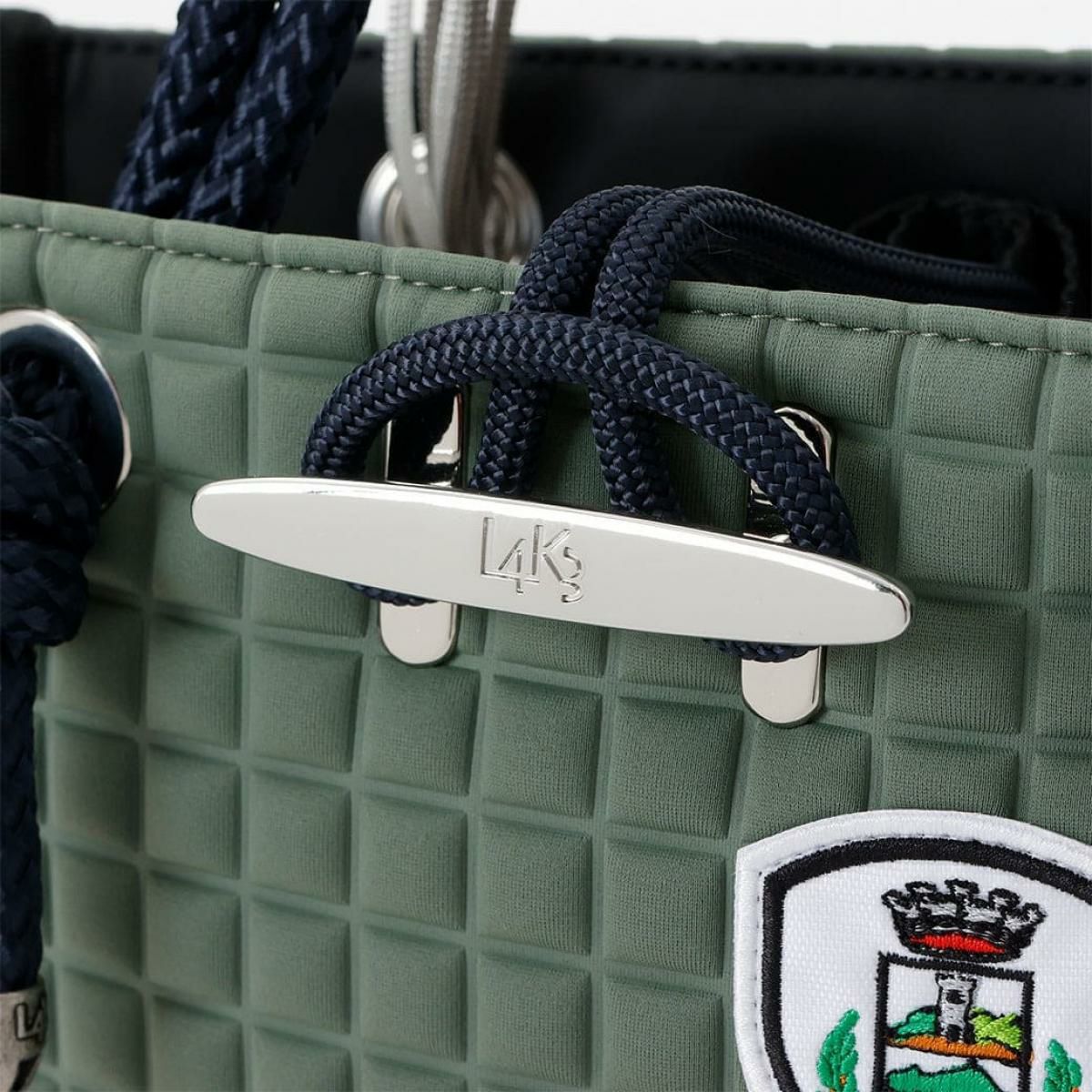 [レーク L4K3] バッグ クリートトートミニ アーミー イタリア製 L4K3 tom-1001pa