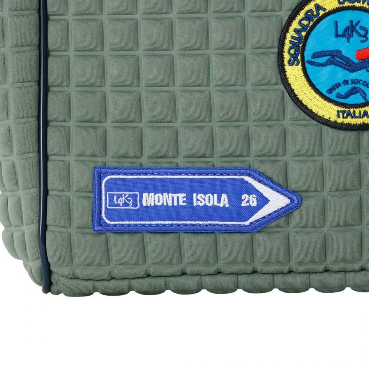 [レーク L4K3] バッグ クリートトートミニ アーミー イタリア製 L4K3 tom-1001pa