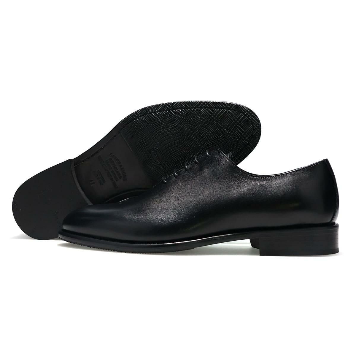 カルツォレリアトスカーナ メンズ ドレスシューズ ホールカット ブラック イタリア製 Calzoleria Toscana cutro　9