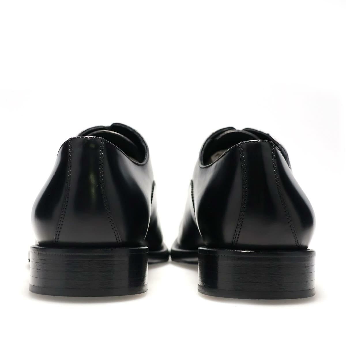 カルツォレリアトスカーナ メンズ ドレスシューズ パンチドキャップトゥ ブラック イタリア製 Calzoleria Toscana ipno　6