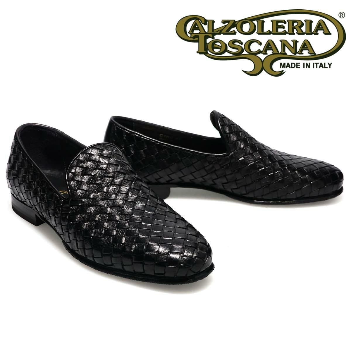 カルツォレリアトスカーナ メンズ ドレスシューズ ローファー イントレチャート イタリア製 Calzoleria Toscana ciro　