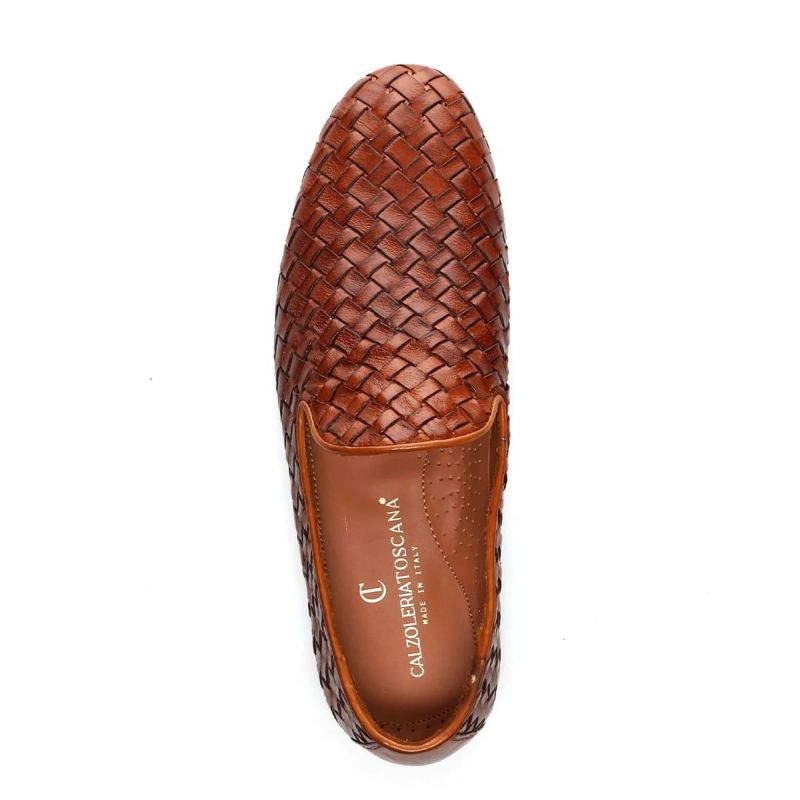 カルツォレリアトスカーナ メンズ ドレスシューズ ローファー イントレチャート イタリア製 Calzoleria Toscana ciro　16