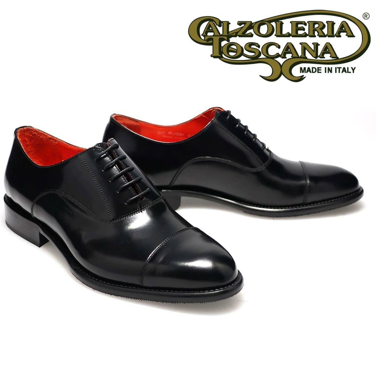 カルツォレリアトスカーナ メンズ ドレスシューズ 内羽根ストレートチップ イタリア製 Calzoleria Toscana russi　2