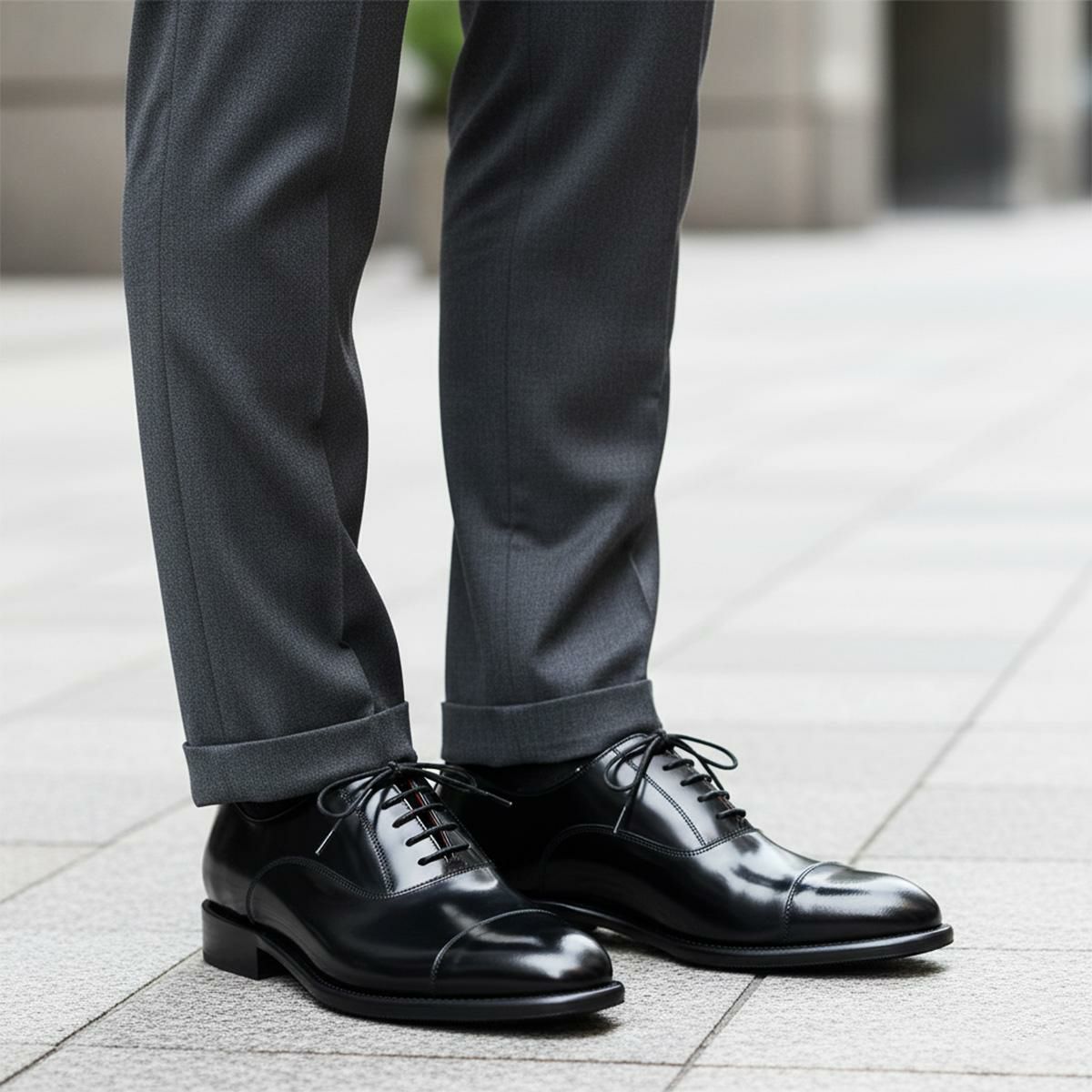 カルツォレリアトスカーナ メンズ ドレスシューズ 内羽根ストレートチップ イタリア製 Calzoleria Toscana russi　5