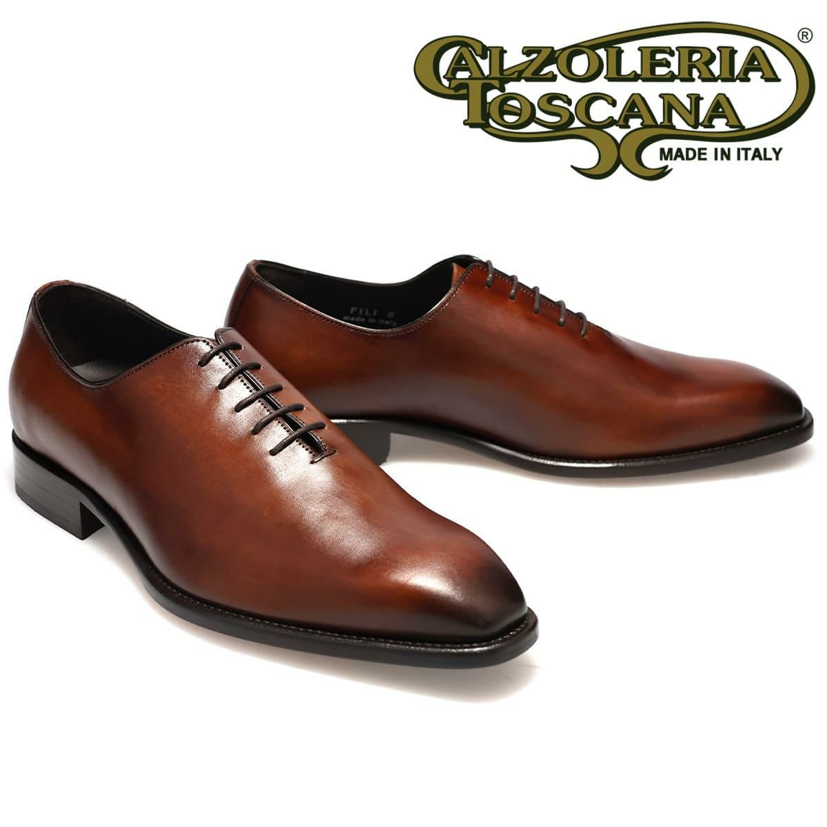  カルツォレリアトスカーナ メンズ ドレスシューズ ホールカット イタリア製 Calzoleria Toscana fili　2