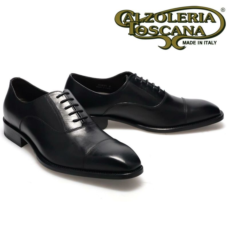 カルツォレリアトスカーナ メンズ ドレスシューズ 内羽根ストレートチップ イタリア製 Calzoleria Toscana sosti　1