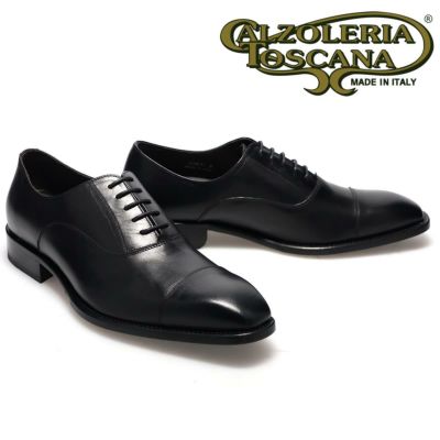 カルツォレリアトスカーナ メンズ ドレスシューズ 内羽根ストレート