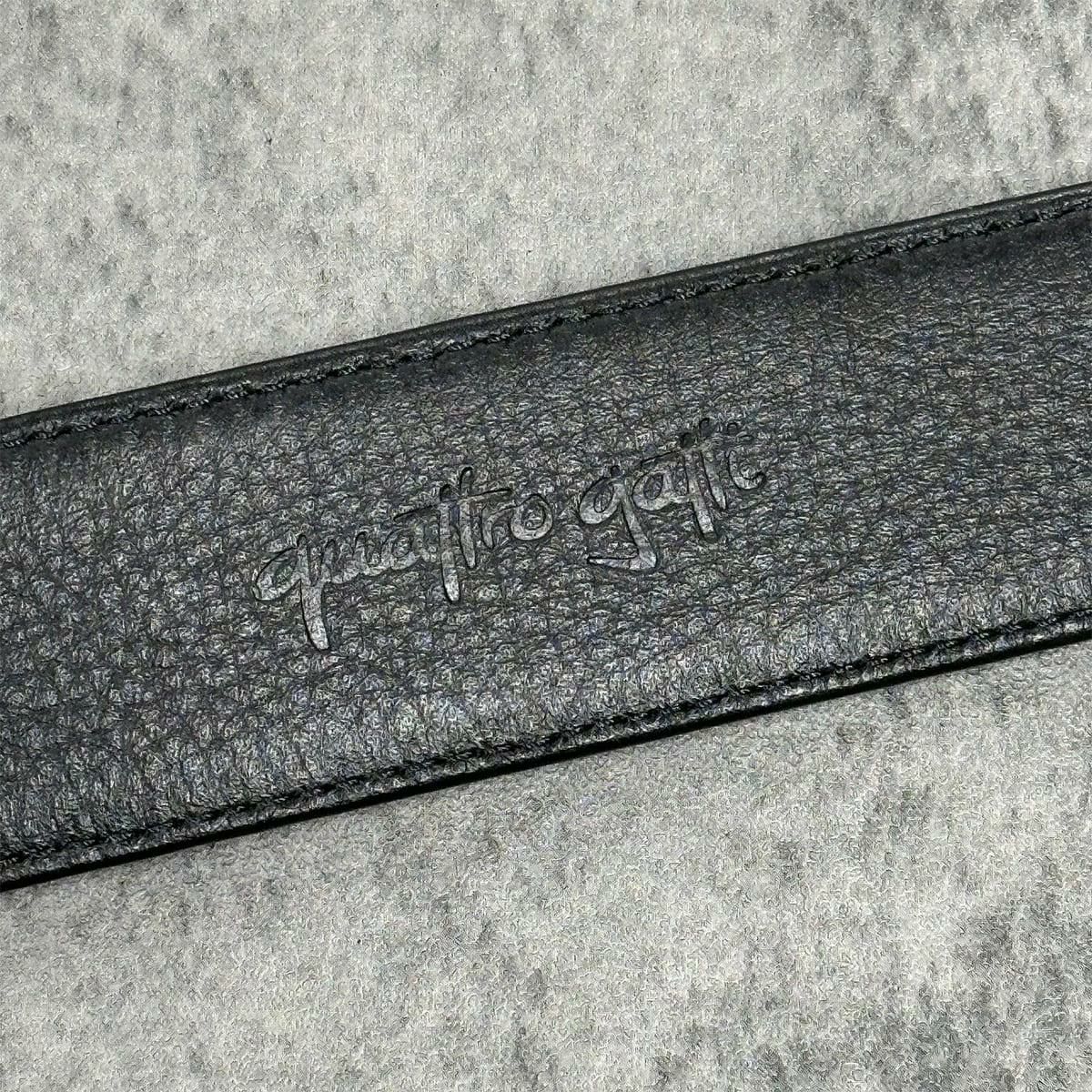 クアトロガッティ スティングレイ(ガルーシャ) 40mm連石ベルト ブラック 国産(日本製) Quattro Gatti 1816 6