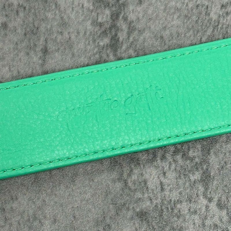 クアトロガッティ スティングレイ(ガルーシャ) 40mm連石ベルト グリーン 国産(日本製) Quattro Gatti 1816　6