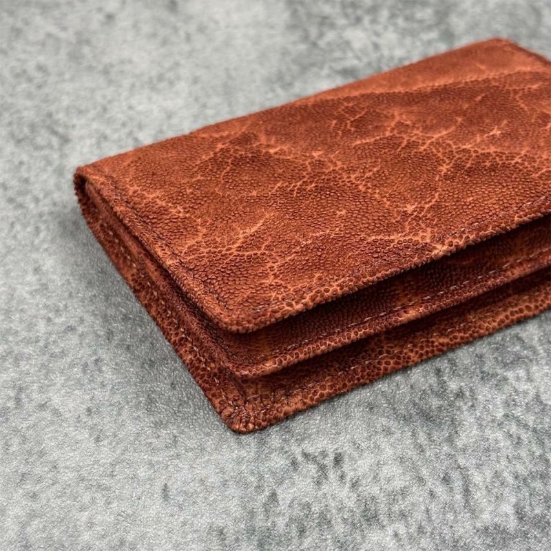 レザック エレファント 名刺入れ アーモンド 国産(日本製) LE'SAC 8206　2