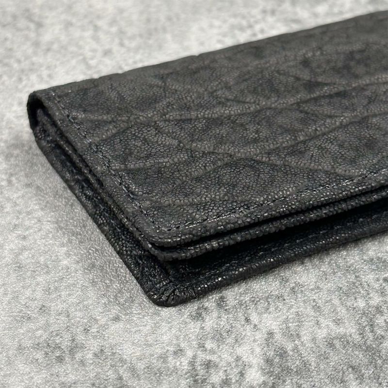 レザック エレファント 名刺入れ ブラック 国産(日本製) LE'SAC 8206　2