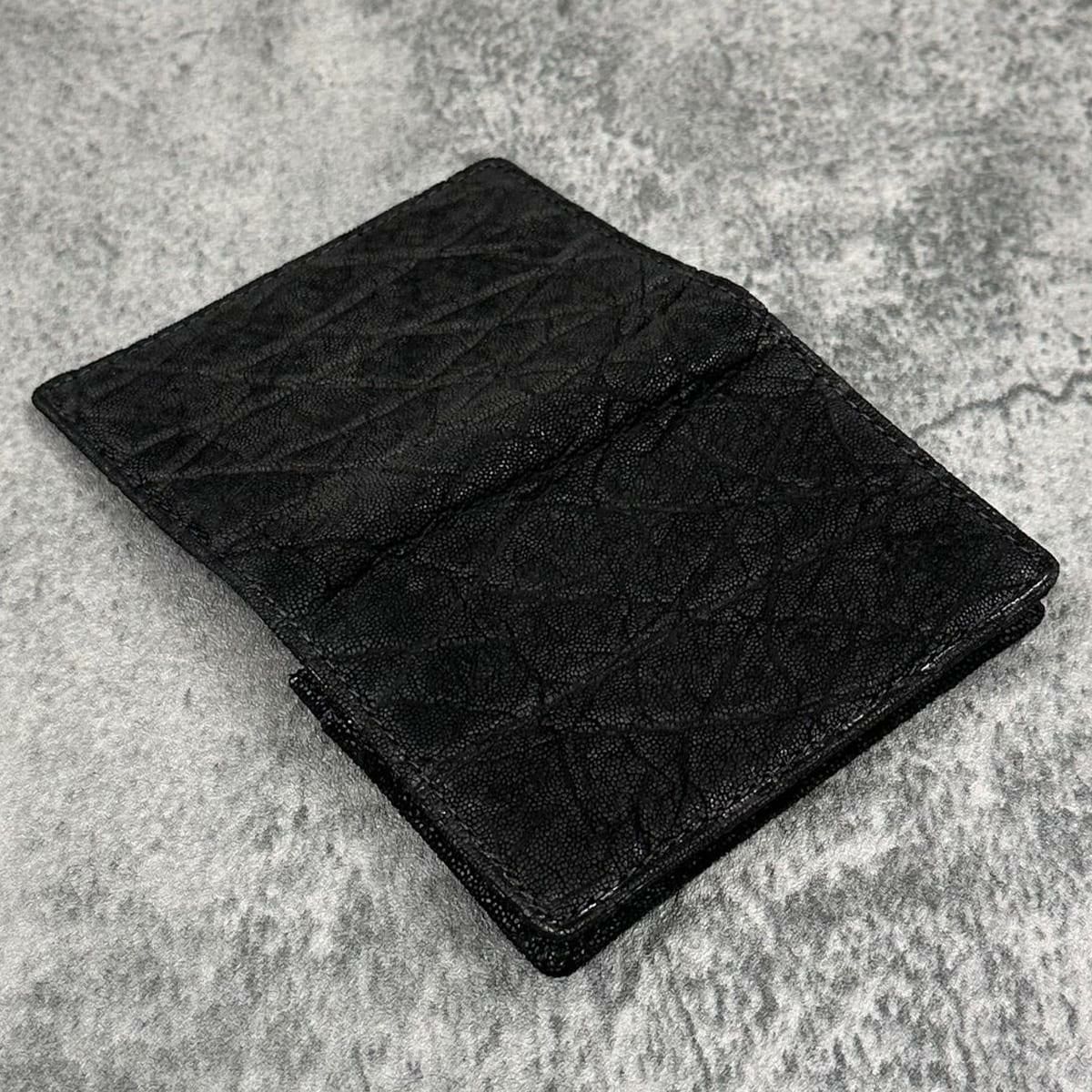 レザック エレファント 名刺入れ ブラック 国産(日本製) LE'SAC 8206　3