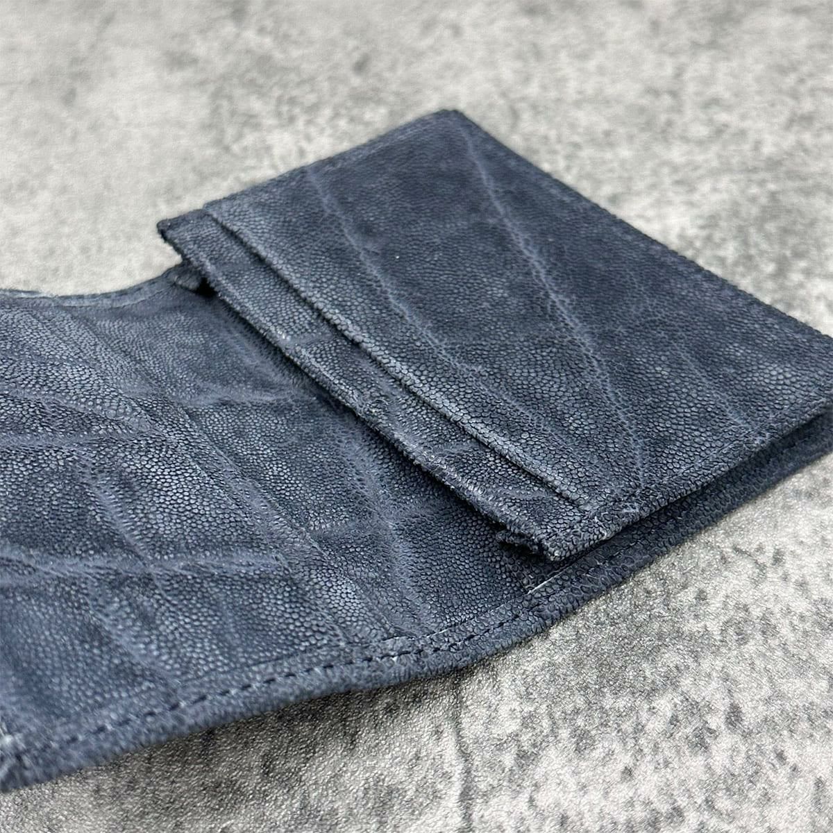 レザック エレファント 名刺入れ ネイビー 国産(日本製) LE'SAC 8206　5