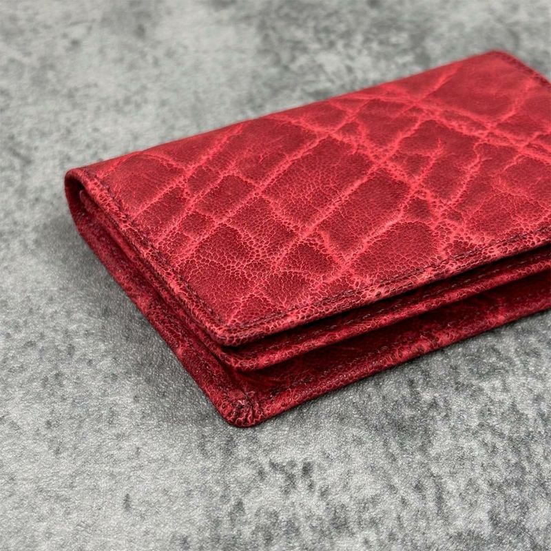 レザック エレファント 名刺入れ レッド 国産(日本製) LE'SAC 8206 の