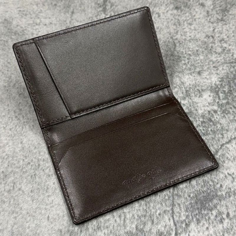 クアトロガッティ バッグ パイソン カード入れ (名刺入れ) グレー 国産(日本製) Quattro Gatti 8210　4