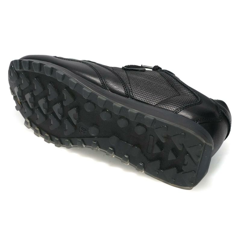 セッティ メンズ スニーカー レザースニーカー ブラック ホワイト スペイン製 cetti c848-232 6