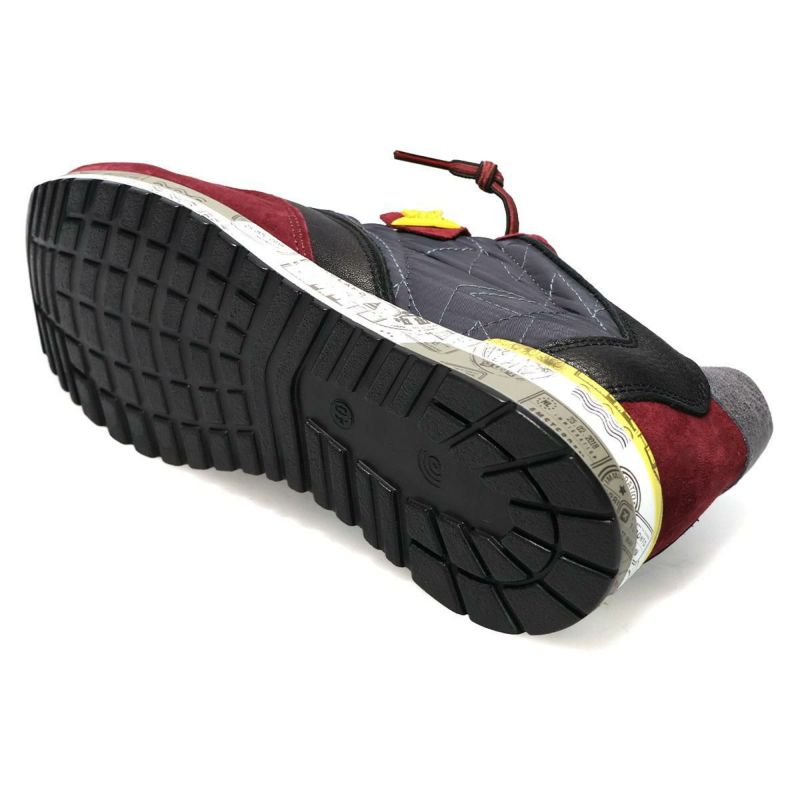 セッティ メンズ スニーカー レザースニーカー ネイビー グレー スペイン製 cetti c848xl-242　13